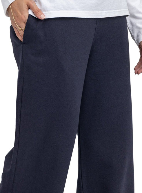 Dark Indigo Melton Wide Leg (W) - Khotwh