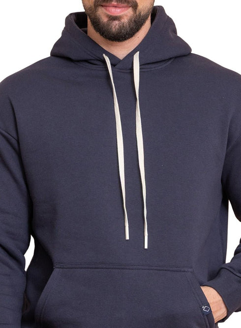 Dark Indigo Over Size Hoodie - Khotwh