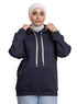 Dark Indigo Over Size Hoodie - Khotwh