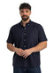Dark Indigo Oxford Half Shirt - Khotwh