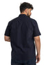 Dark Indigo Oxford Half Shirt - Khotwh