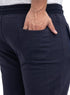 Dark Indigo Zipper-Melton Wide Leg - Khotwh