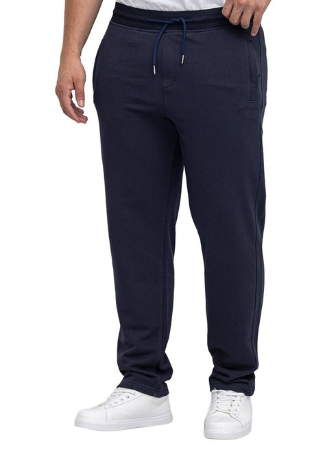Dark Indigo Zipper-Melton Wide Leg - Khotwh