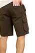 Dark Oily Cargo Short - Khotwh