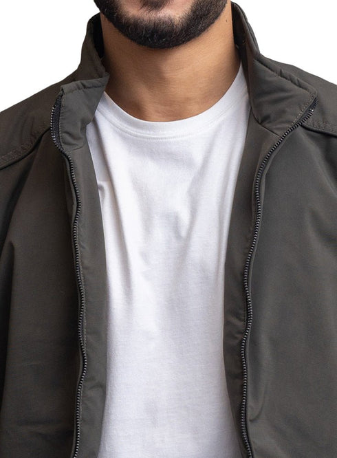 Dark Olive Gabardine Jacket 2006 - Khotwh