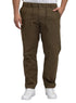 Dark Olive linen Pant - Khotwh