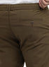 Dark Olive linen Pant - Khotwh