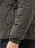Dark Olive Puffer Jacket 3012 - Khotwh