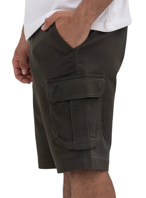 Dark Olive Roma - Cargo Short - Khotwh