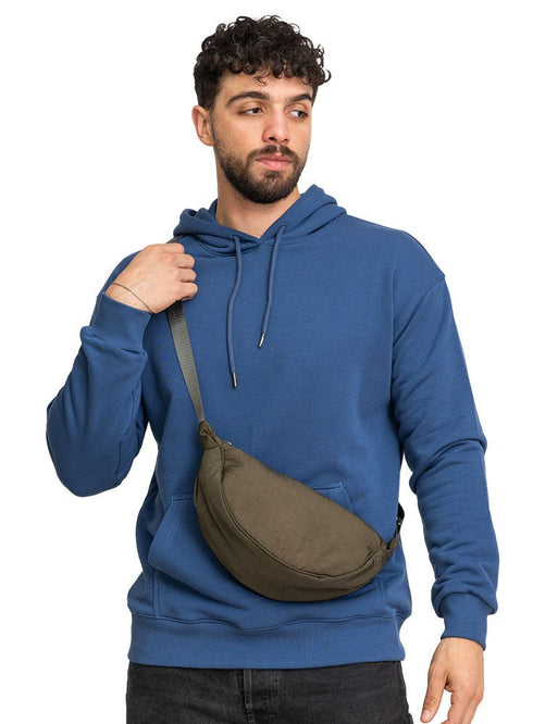 Dark Olive Waist Bag - Khotwh