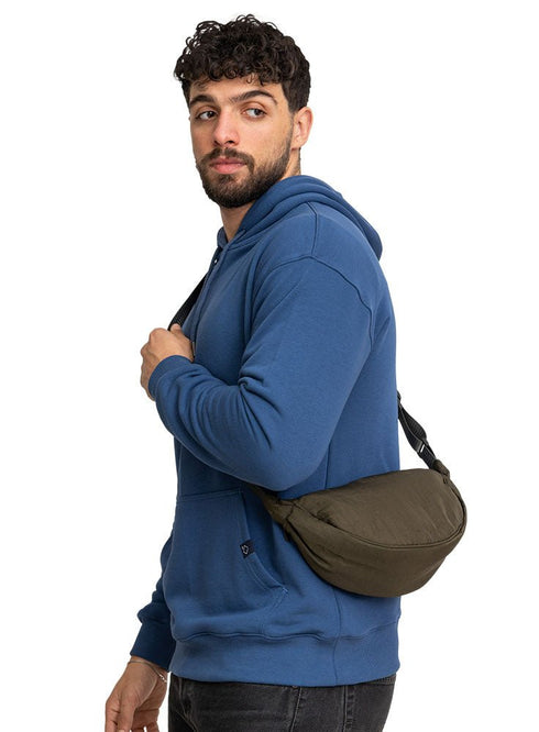 Dark Olive Waist Bag - Khotwh
