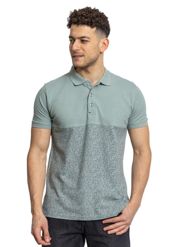 Dash - Aqua Foam C - block Polo Shirt - Khotwh