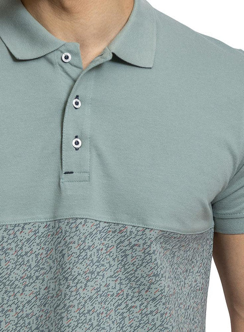 Dash - Aqua Foam C - block Polo Shirt - Khotwh