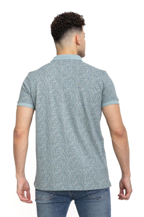 Dash - Aqua Foam Printed Polo - Khotwh