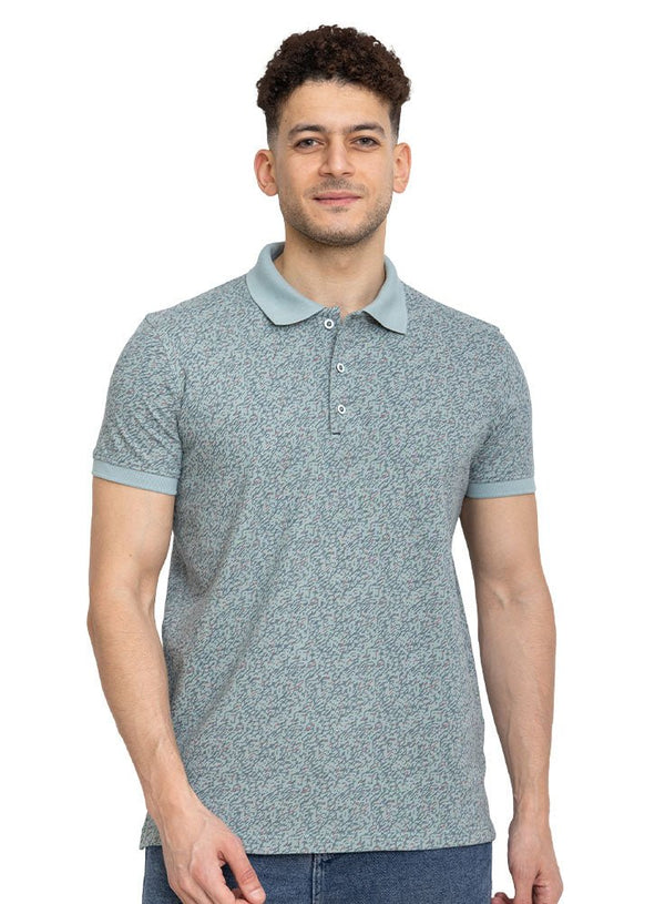 Dash - Aqua Foam Printed Polo - Khotwh