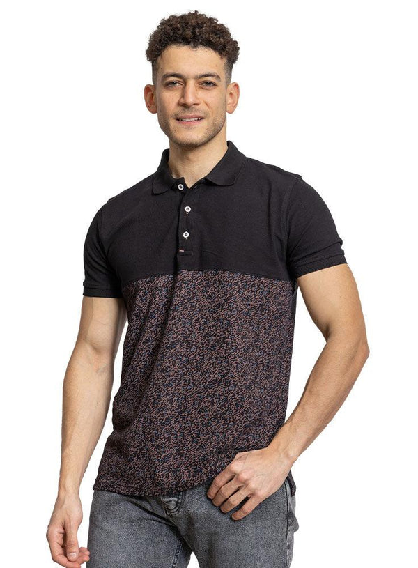 Dash - Black C - block Polo Shirt - Khotwh