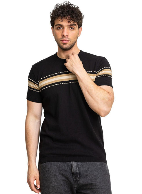 Dash - Black F - Round Knit Pullover - Khotwh