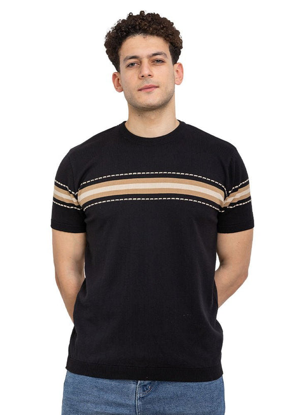 Dash - Black F - Round Knit Pullover - Khotwh