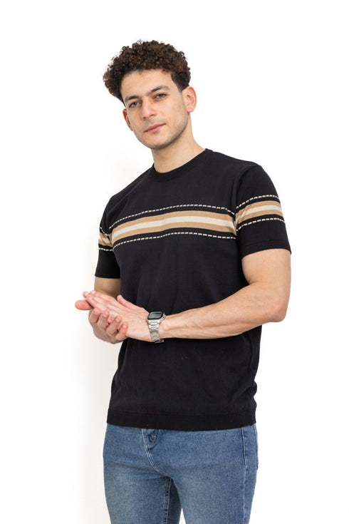 Dash - Black F - Round Knit Pullover - Khotwh