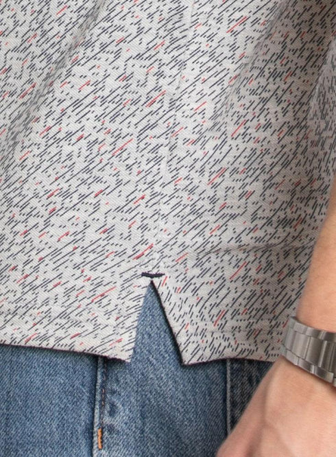 Dash - Cloud Printed Polo - Khotwh