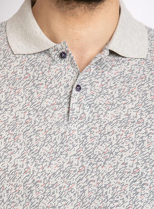 Dash - Cloud Printed Polo - Khotwh