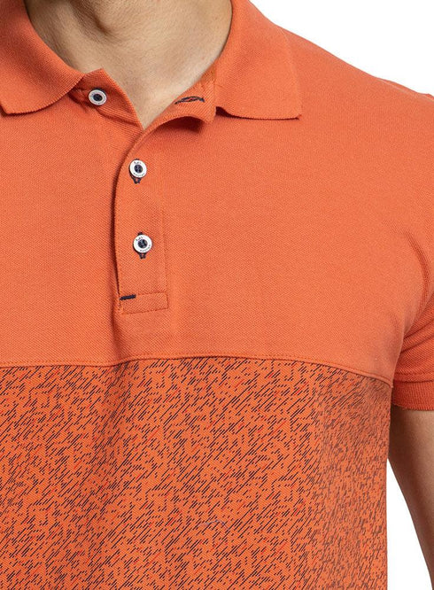 Dash - Copper Coin C - block Polo Shirt - Khotwh