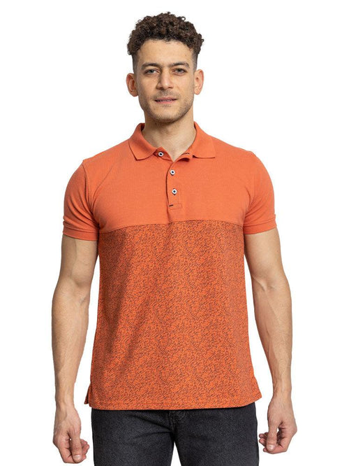 Dash - Copper Coin C - block Polo Shirt - Khotwh