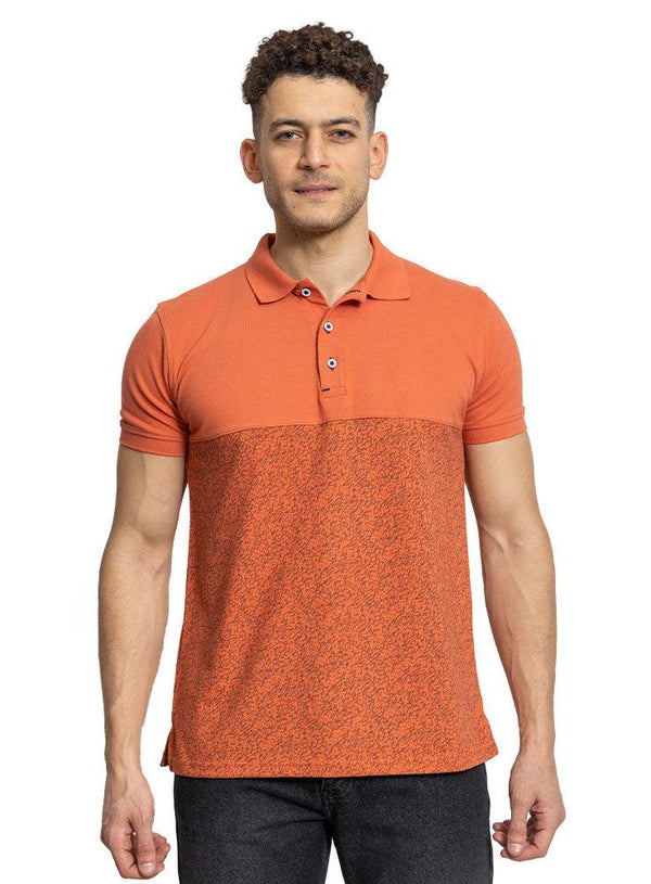 Dash - Copper Coin C - block Polo Shirt - Khotwh