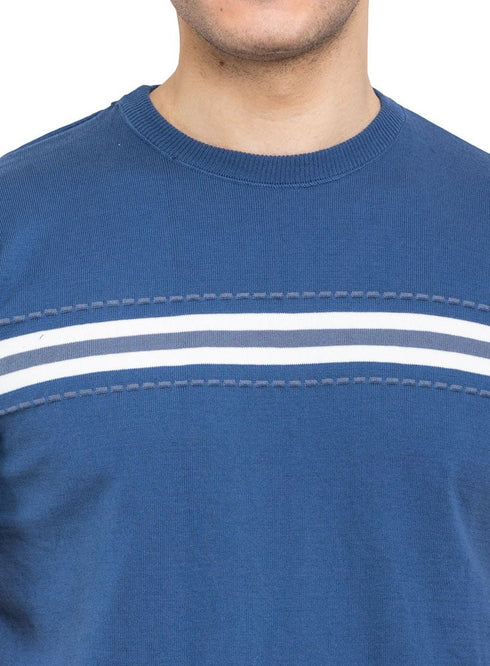 Dash - Indigo F - Round Knit Pullover - Khotwh