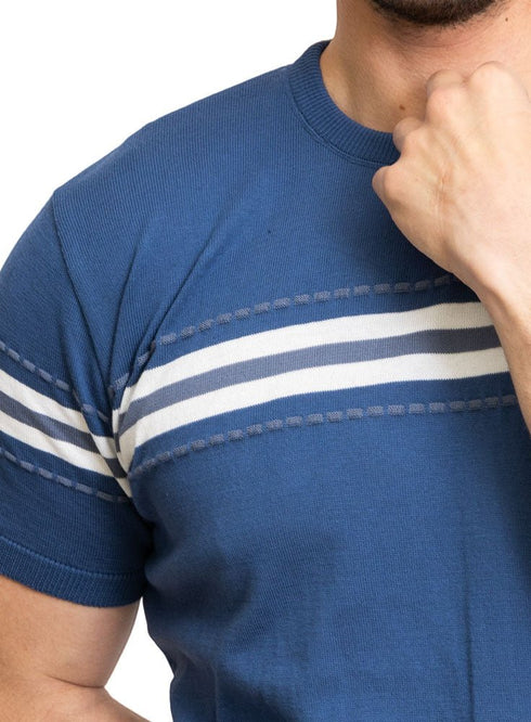 Dash - Indigo F - Round Knit Pullover - Khotwh