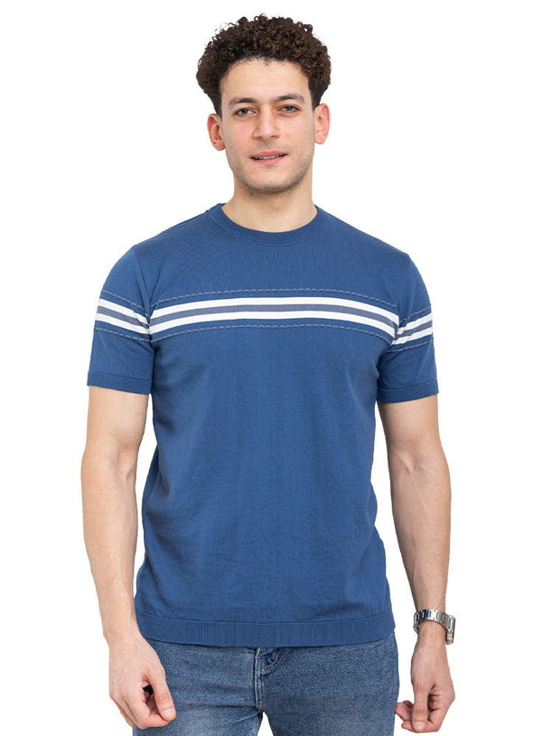 Dash - Indigo F - Round Knit Pullover - Khotwh