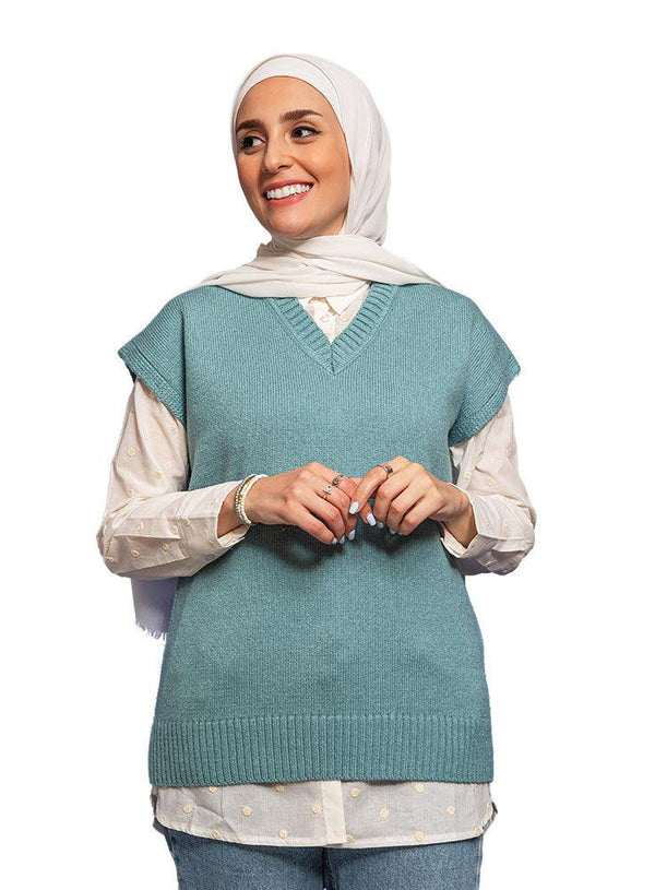 Deep - Aqua Cut Pullover - Khotwh