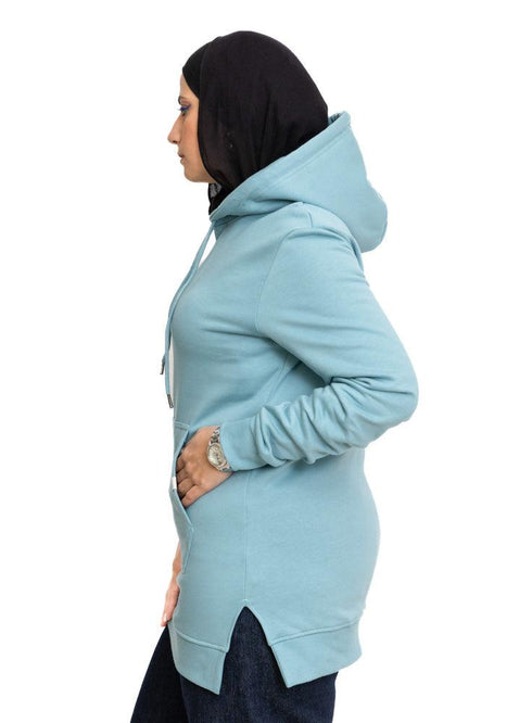 Deep Aqua Hoodie Vent - Khotwh