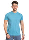 Deep Aqua Round T-Shirt - Khotwh