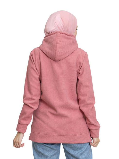 Desert Sand Velvet Hoodie Vent - Khotwh