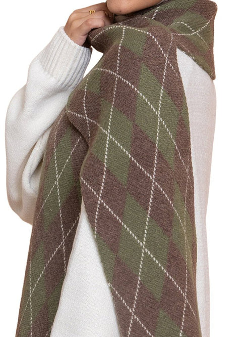 Design 1 Andy - Rhombus Scarf - Khotwh