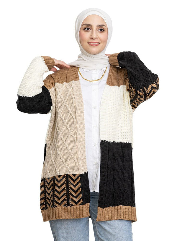Design 1 Chess Cardigan - Khotwh