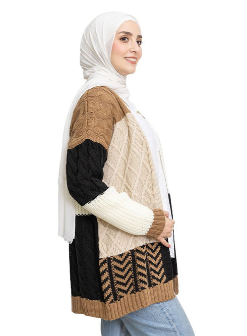 Design 1 Chess Cardigan - Khotwh