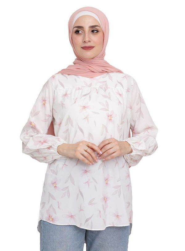 Design 1 Printed Blouse - Khotwh