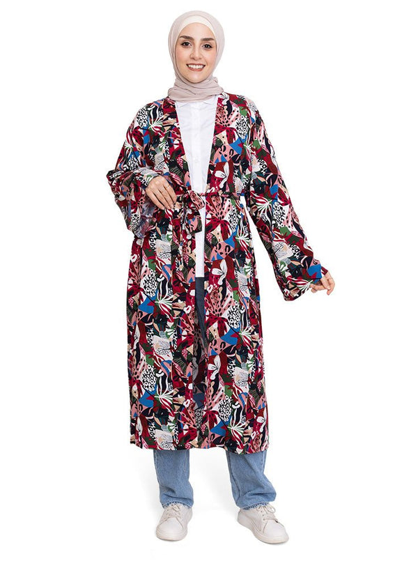 Design 1 Printed Kimono - Khotwh
