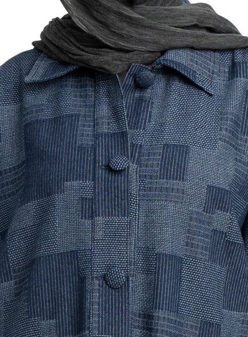 Design 1 RD - Jacquard Denim Jacket - Khotwh