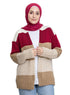 Design 1 Striped Cardigan - Khotwh