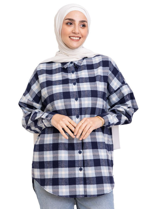 Design 11 Checkered O - V Shirt - Khotwh