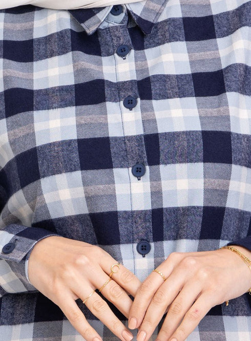 Design 11 Checkered O - V Shirt - Khotwh