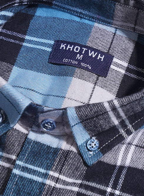 Design 12 Checkered Shirt - Khotwh