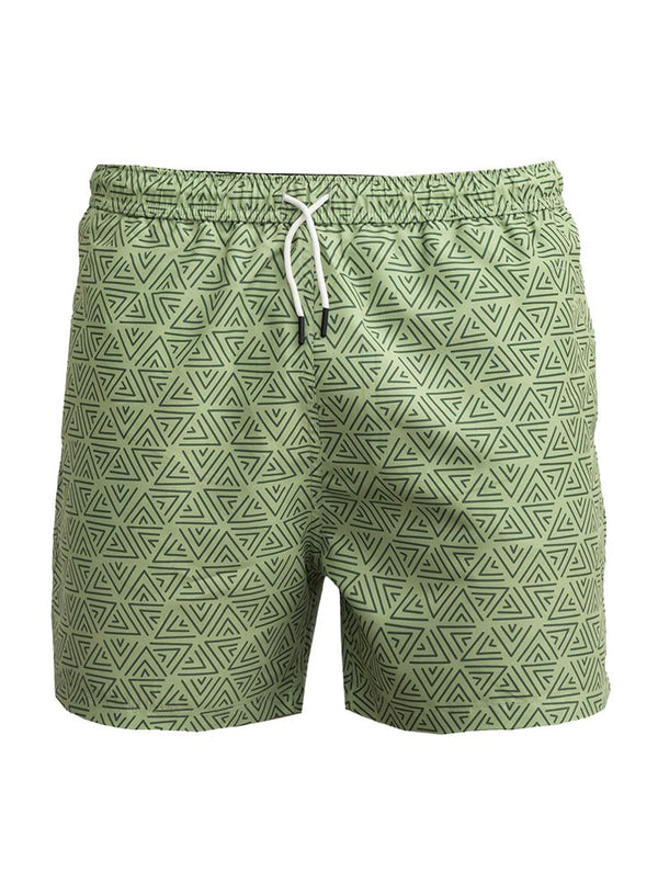 Design 12 Printed Beach Short - Khotwh