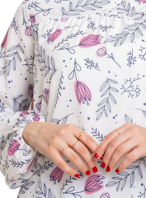 Design 12 Printed Blouse - Khotwh