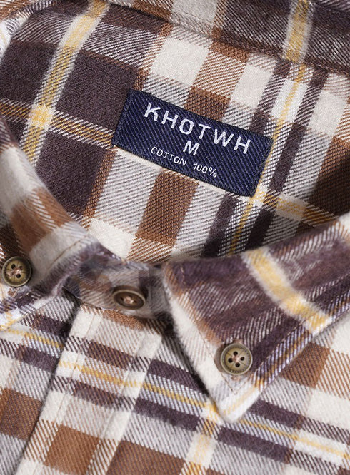 Design 13 Checkered Shirt - Khotwh