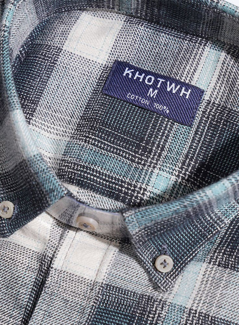 Design 15 Checkered Shirt - Khotwh