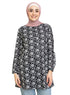 Design 15 Cloak Printed Blouse - Khotwh
